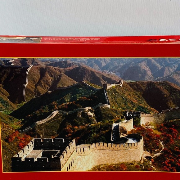 Great Wall of China 750 Jigsaw Puzzle 23x15 Wonders‎ of the World Sure-Lox New - Picture 2 of 6